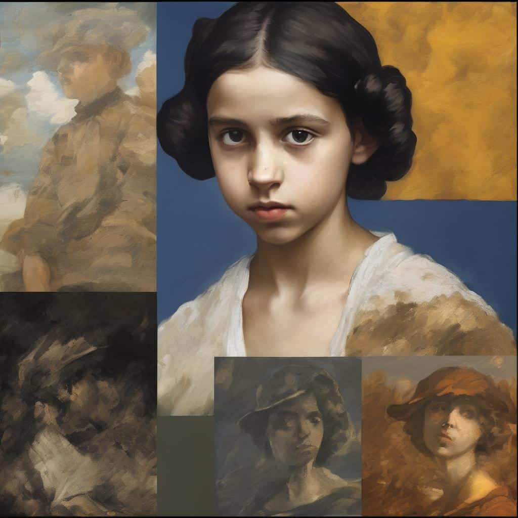 Ανδριανέτα από τον Μινιμαλισμό στον Εξπρεσιονισμό, έργα τέχνης, ζωγραφική πορτρέτων, εξέλιξη καλλιτεχνικών ρευμάτων.