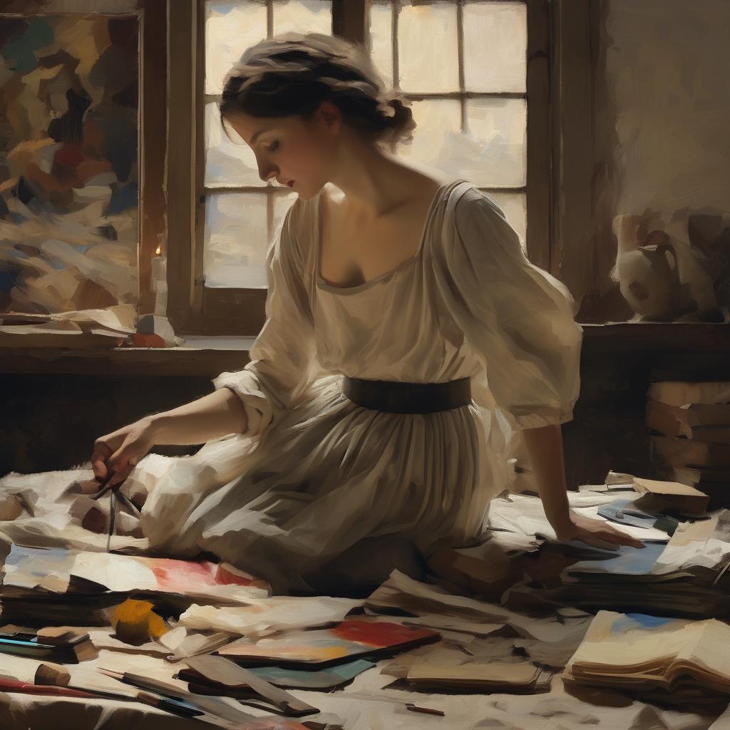 Η μοναδική ύφανση του ύφους του καλλιτέχνη